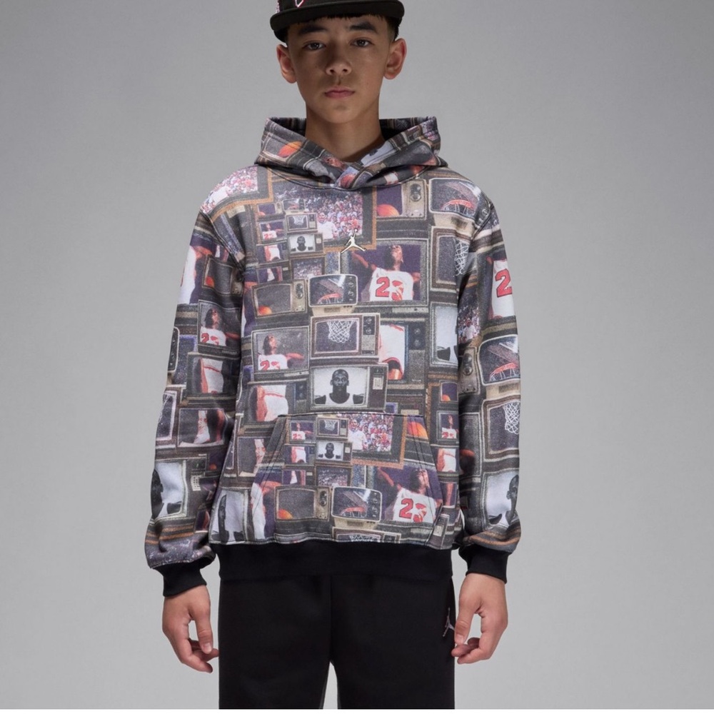 Jordan Kids' Brooklyn Printed Fleece Set